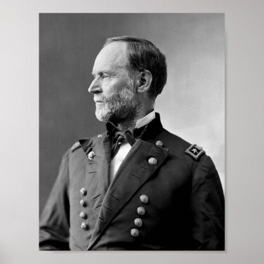 William Tecumseh Sherman Portrait ポスター (正面)