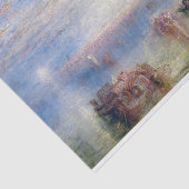 William Turnerによるヴェネツィアへのアプローチ 薄葉紙 (詳細)