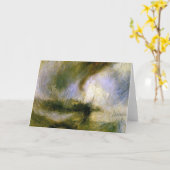 william turner – 吹雪 カード (黄色い花)