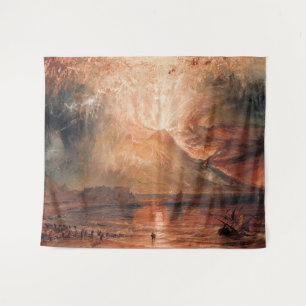William Turner – 噴火のヴェスビウス タペストリー