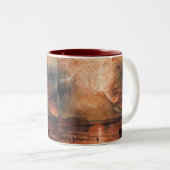 William Turner – 噴火のヴェスビウス ツートーンマグカップ (正面右)