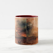 William Turner – 噴火のヴェスビウス ツートーンマグカップ (中央)
