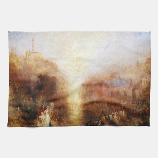 William Turner – 墓への訪問 キッチンタオル (横)