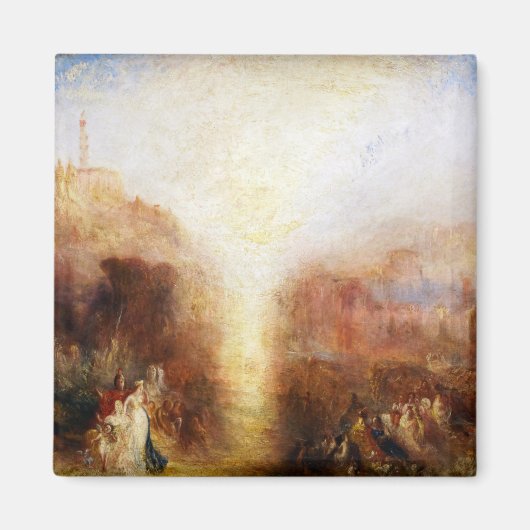 William Turner – 墓への訪問 マグネット (正面)