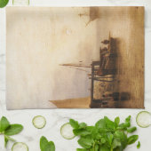 William Turner – 太陽が蒸気で沈む キッチンタオル (折り畳み)