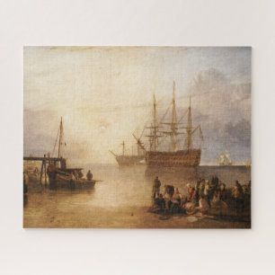 William Turner – 太陽が蒸気で沈む ジグソーパズル