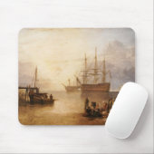 William Turner – 太陽が蒸気で沈む マウスパッド (マウス)