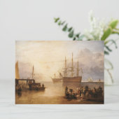 William Turner – 太陽が蒸気で沈む 招待状 (スタンド正面)