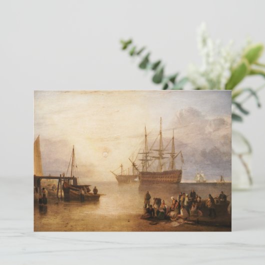 William Turner – 太陽が蒸気で沈む 招待状 (スタンド正面)