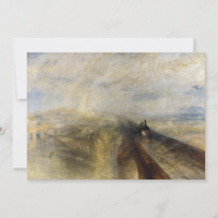William Turner – 雨、蒸気、および速度 サンキューカード