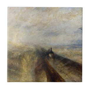 William Turner – 雨、蒸気、および速度 タイル