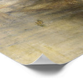 William Turner – 雨、蒸気、および速度 ポスター (角)