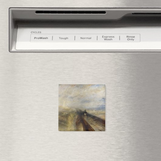 William Turner – 雨、蒸気、および速度 マグネット (インサイチュ (食洗機))