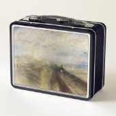 William Turner – 雨、蒸気、および速度 メタルランチボックス (裏面)