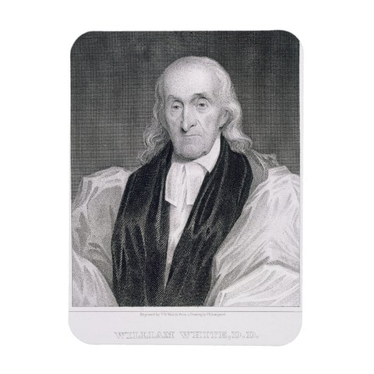 William White (1748-1836) 85歳、Tho刻印 マグネット (縦)
