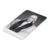 William White (1748-1836) 85歳、Tho刻印 マグネット (左側)