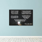 William Yeatsの詩、"茶色のペニー"キャンバス キャンバスプリント (インサイチュ (ウッドフロア))