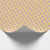 Williams College Ephs Purple Cows Wrapping Paper ラッピングペーパー (角)