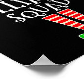 Williams Family Name Squad Matching Group Elf Chri ポスター (角)