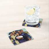 Willie Gillis'パッケージfrom Home スクエアペーパーコースター (インサイチュ)