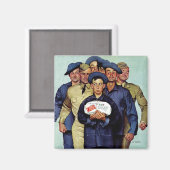 Willie Gillis'パッケージfrom Home マグネット (正面/裏面)