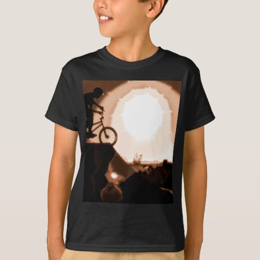 WillieBMX暖かい地球 Tシャツ (正面)