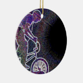 WillieBMX白熱［赤熱］光を放つな端のオーナメント セラミックオーナメント (右)