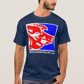 WILLIES PIGG LOGO AMERICA （大） Tシャツ (正面)