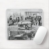 Willimanticの麻布の会社の製造所 マウスパッド (マウス)