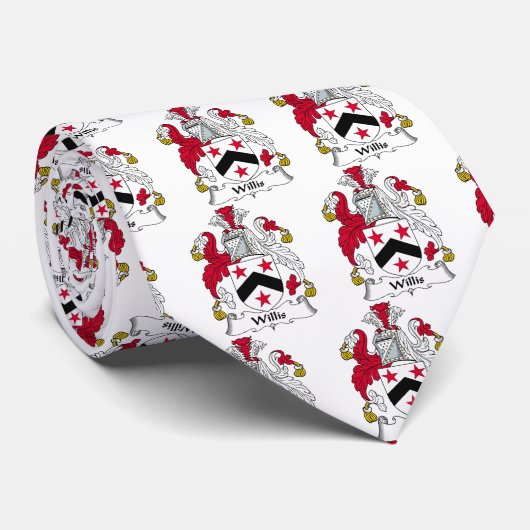 Willisの家紋 ネクタイ (ロール)