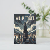 Willis Tower ポストカード (スタンド正面)
