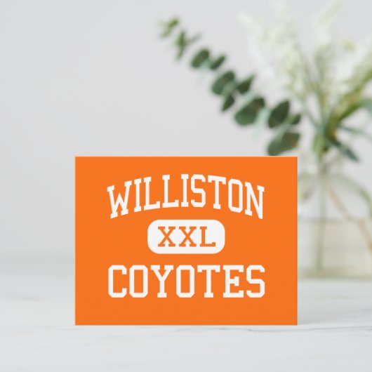Williston - Coyotes - High - Williston ポストカード (スタンド正面)