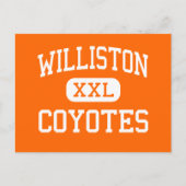 Williston - Coyotes - High - Williston ポストカード (正面)