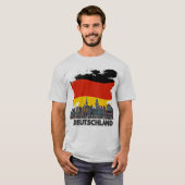 Willkommen nach deutschland tシャツ (正面フル)