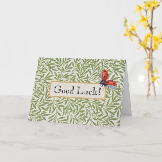 Willow Boughs by William Morris カード (黄色い花)