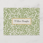 Willow Boughs by William Morris ポストカード (正面)