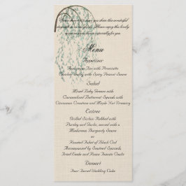 Willow Branch on Linenのメ結婚ニュー メニュー