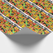 Willow Glen geometric abstract art san Jose ラッピングペーパー (角)