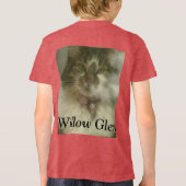 Willow Glen patchwork and cat トライブレンドＴシャツ (裏面)