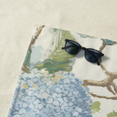 Willow Little Magnolia Wallpaper Floral Coastal  ビーチタオル (インサイチュ)