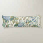 Willow Little Magnolia Wallpaper Floral Coastal  ボディピロー (裏面)