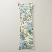 Willow Little Magnolia Wallpaper Floral Coastal  ボディピロー (裏面 (縦))