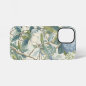 Willow Little Magnolia Wallpaper Floral Coastal  iPhoneケース (裏面横)