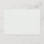 Willow Sage Wedding Enclosure Card エンクロージャーカード (裏面)