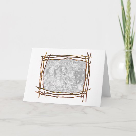 Willow Twigフォトカード カード (正面)