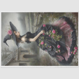 Willow Witch1右向きティッシュペーパー 薄葉紙