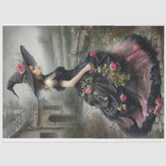 Willow Witch1右向きティッシュペーパー 薄葉紙