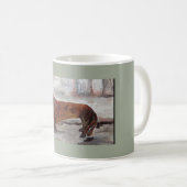 Willowcatdesigns著ダックスフントの絵画のマグ コーヒーマグカップ (正面右)
