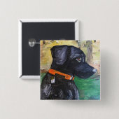 Willowcatdesigns著甘く黒い実験室ピン 缶バッジ (正面&裏面)