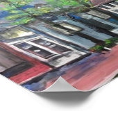 Willowcatdesigns著「Downtown Willouby, Ohio」 ポスター (角)